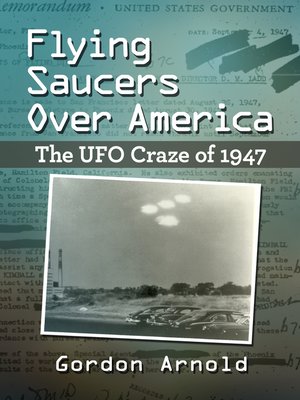 cover image of Flying Saucers Over America